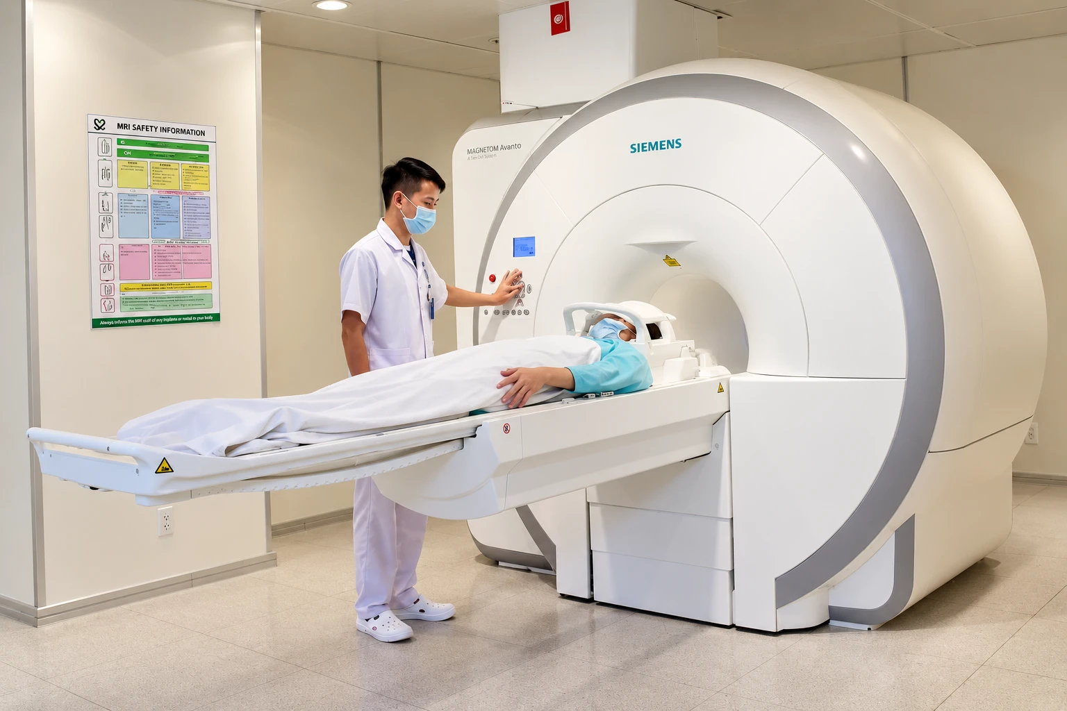 On-site MRI imaging at CIH