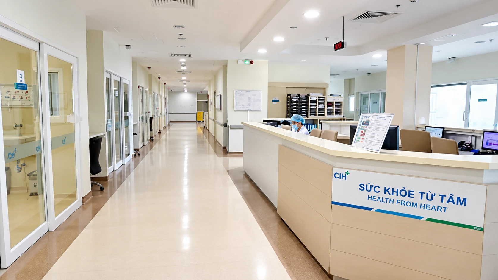 CIH reception and nursing station